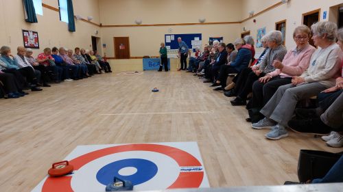 Social Meeting New Age Curling