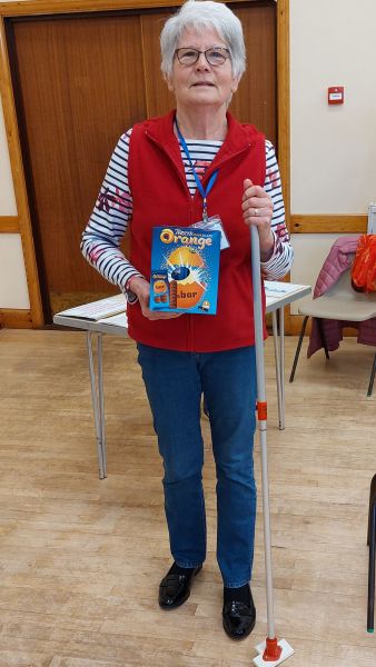 Diane Huddart,Our Curling Champion of the day.