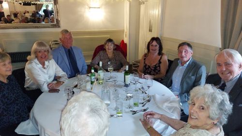 Chairman Dave Finch & Pam Bland (Former club Secretary)