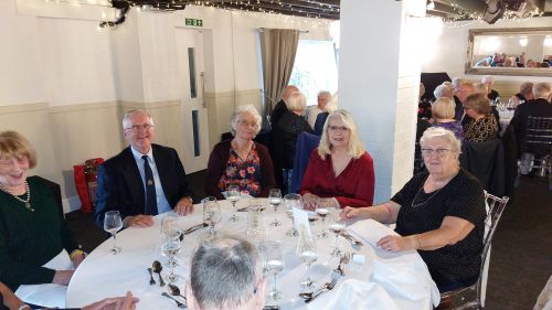 Table 8. Inc. Founder Member Janet Broomfield (Centre)