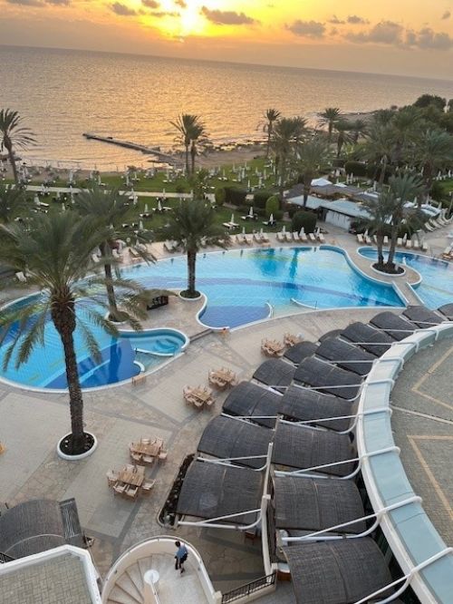 Cyprus Holiday View of Pool Cyprus Holiday View of Pool