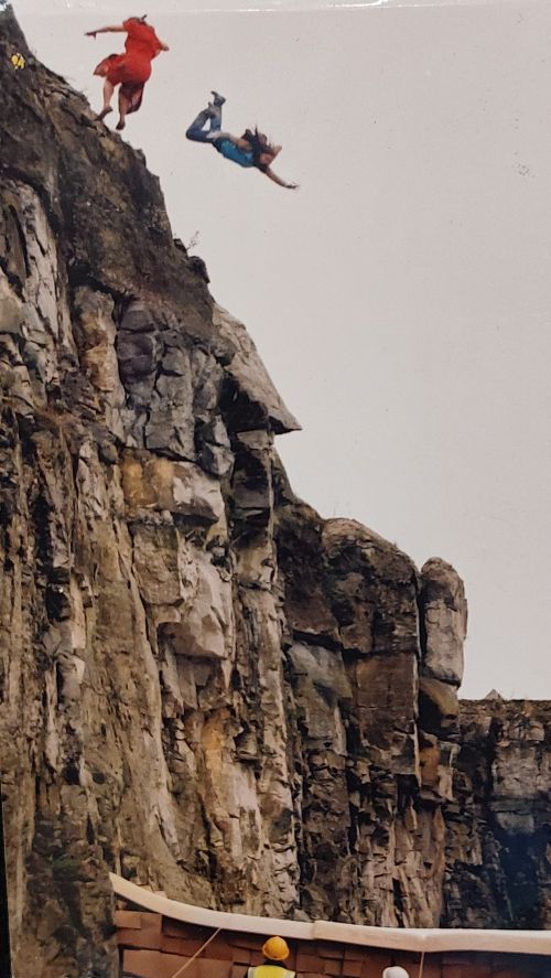 Lucy Allen in Cliff fall 65'