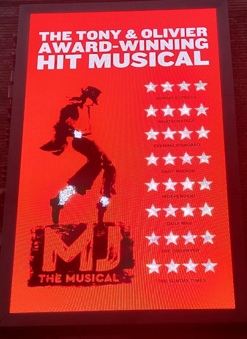 MJ the Musical Bilboard 