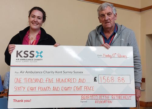Presentation To Kent Air Ambulance