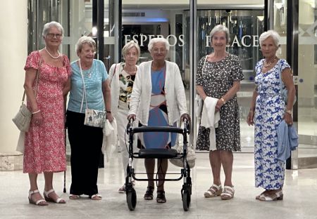 Rhodes Holiday 2024 Some of our ladies